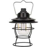 Vintage Camping Lantern – Retro USB Rechargeable Hanging Light with Adjustable Brightness